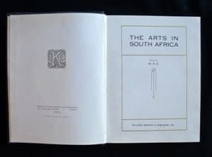 The Arts in South Africa - Edited by W. H. K.