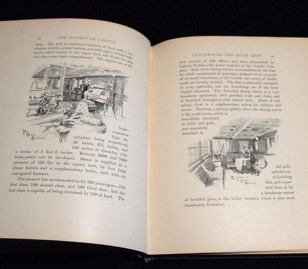 The Cruise of the Royal Mail Steamer, Dunottar Castle; Round Scotland on her Trial Trip -