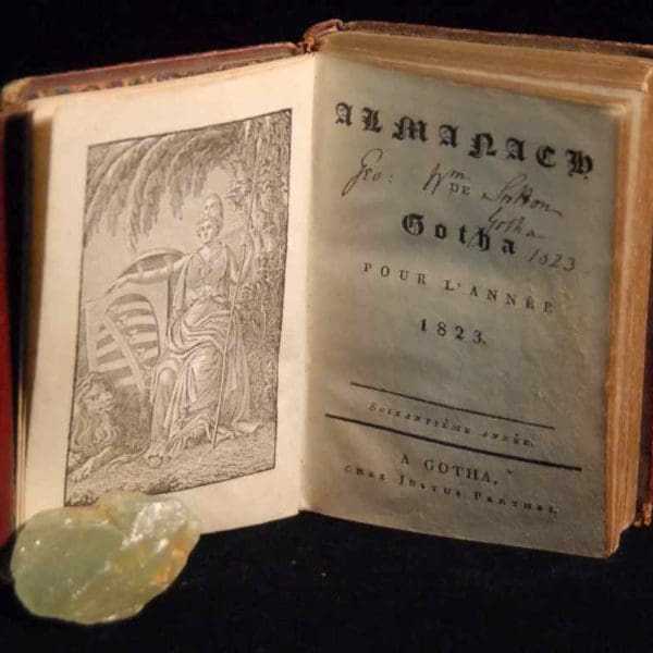 Almanach De Gotha Pour L'année 1823. Soixantième Année. -