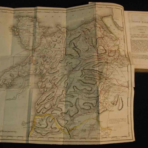 North Wales: Delineated from two excursions through all the interesting parts of that highly beautiful and romantic country, and intended as a guide for future tourists. - Rev. W. Bingley