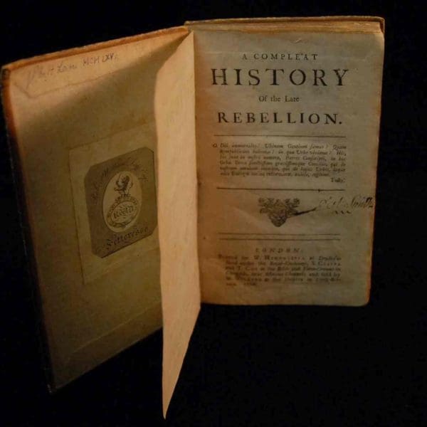 A Compleat History of the Late Rebellion - Anon