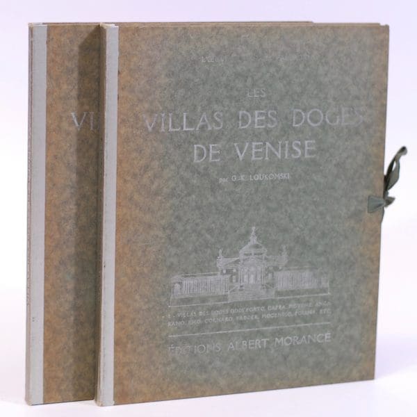 Les Villas Des Doges De Venise. L'Oeuvre D"Andrea Palladio. 2 volumes. - Louomski, G.K.