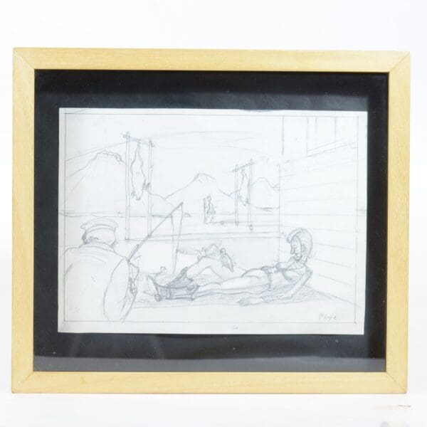 Pencil Sketch - Fred Page - Page, Fred