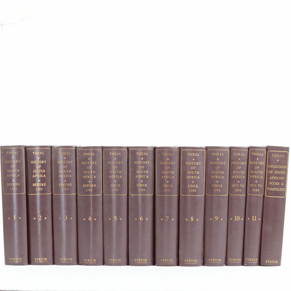 History of South Africa. 12 Volumes incl. Catalogue - Theal, George ...
