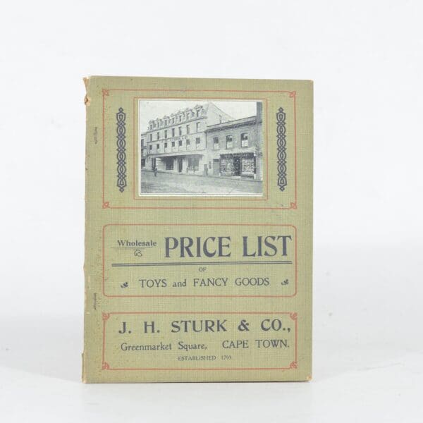Toy Catalogue Price List - Sturk, J H