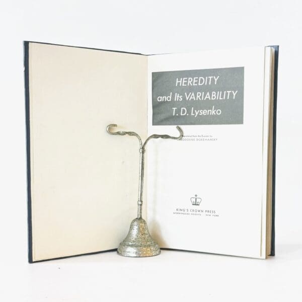 Heredity and its Variability - Lysenko, T D & Dobzhansky, Theodosius (translator)