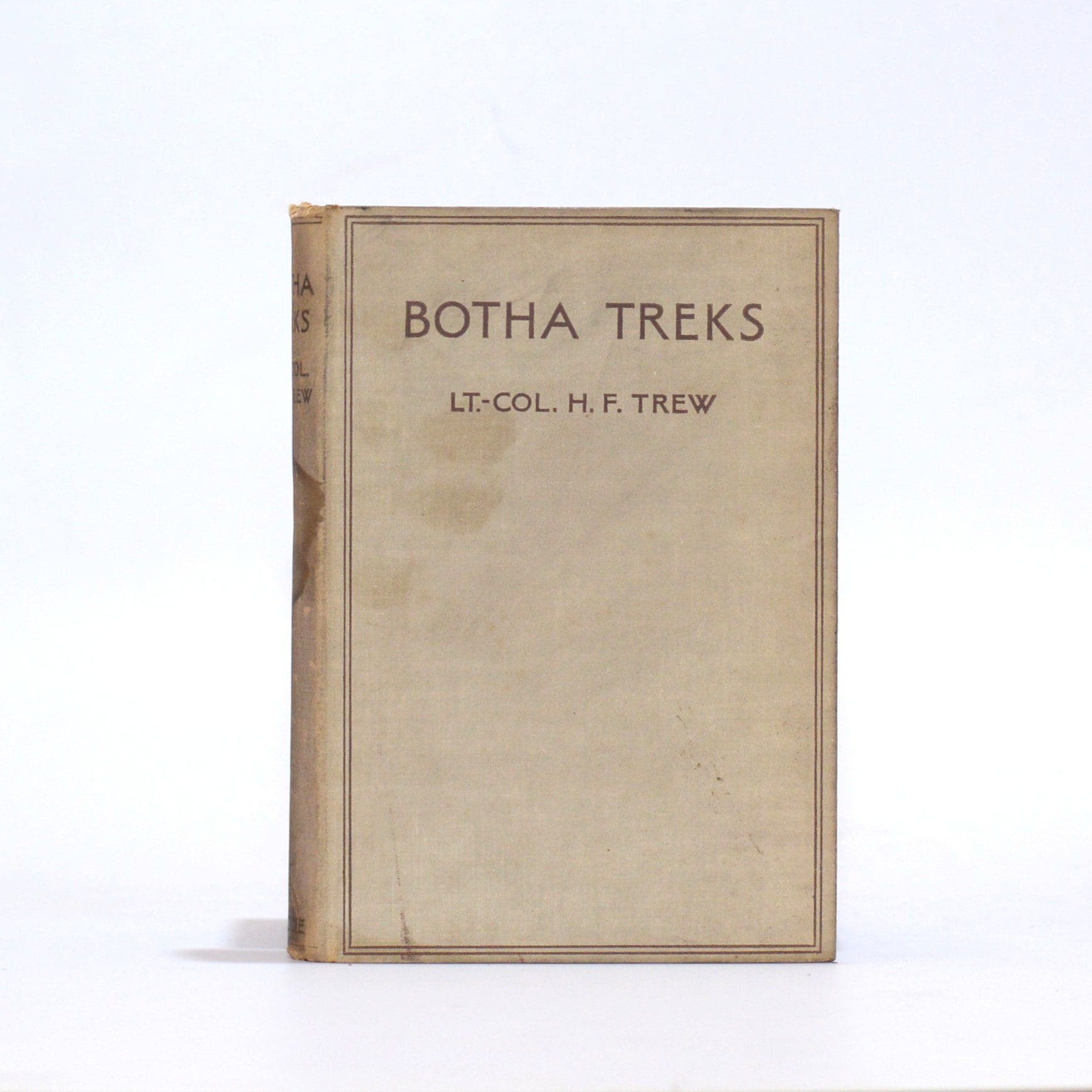 Botha Treks - Trew, Lt.-Col. H F