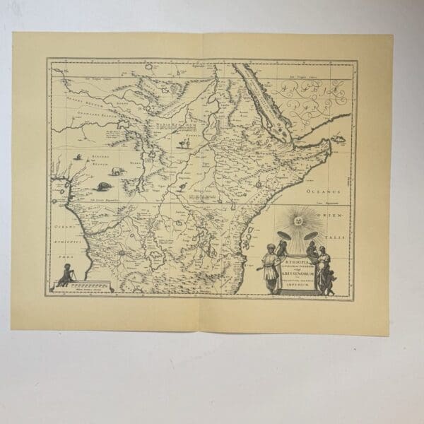Aethiopia Superior vel Interior vulgo Abissinorum sive Presbiteri Ioannis Imperium - Blaeu, Willem Janzoon