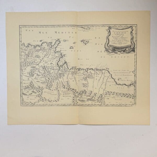 Partie de la Coste de Barbarie en Africque... - Sanson, Nicolas