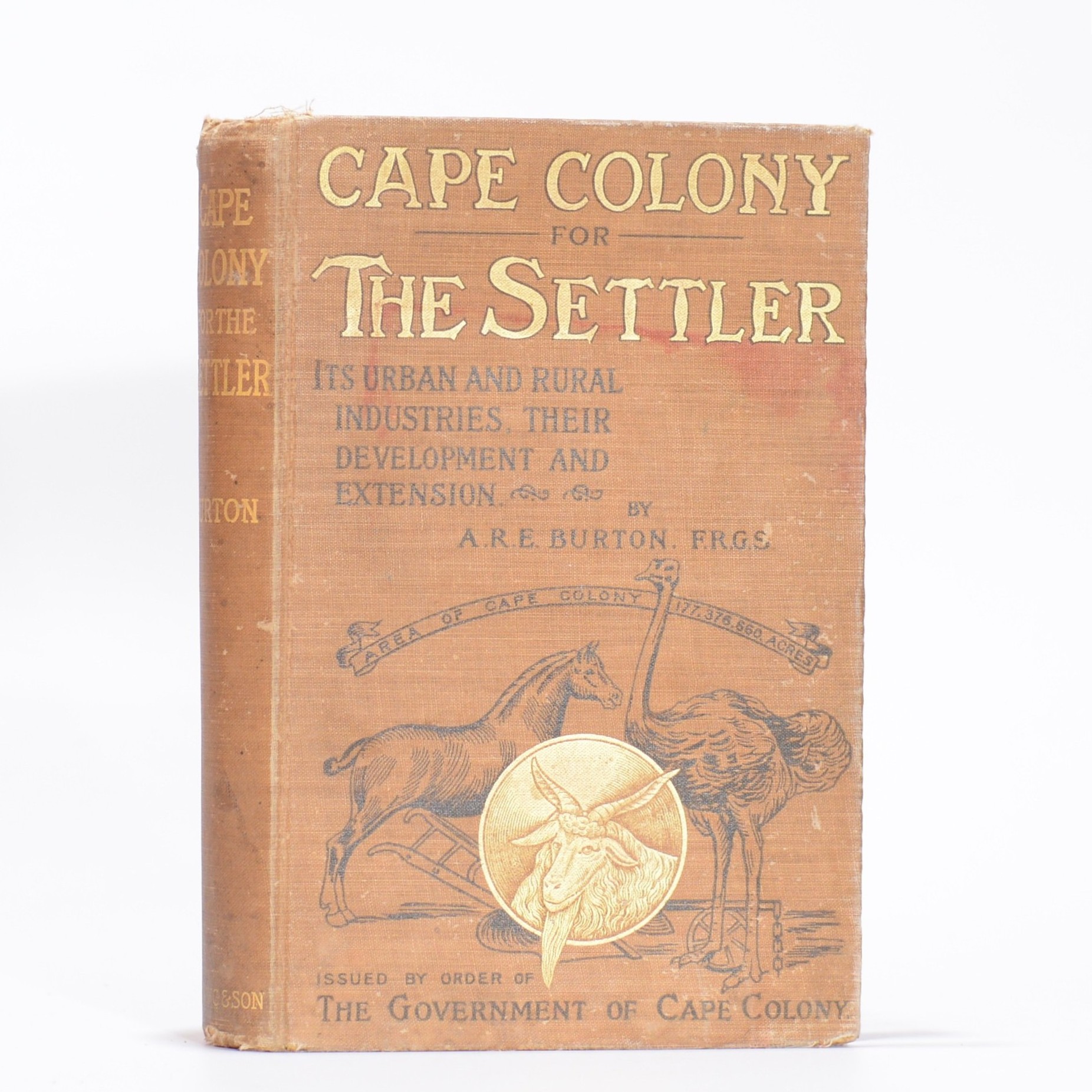 Cape Colony For The Settler Burton A R E Quagga Books Cape Colony For The Settler Burton A R E Quagga Books