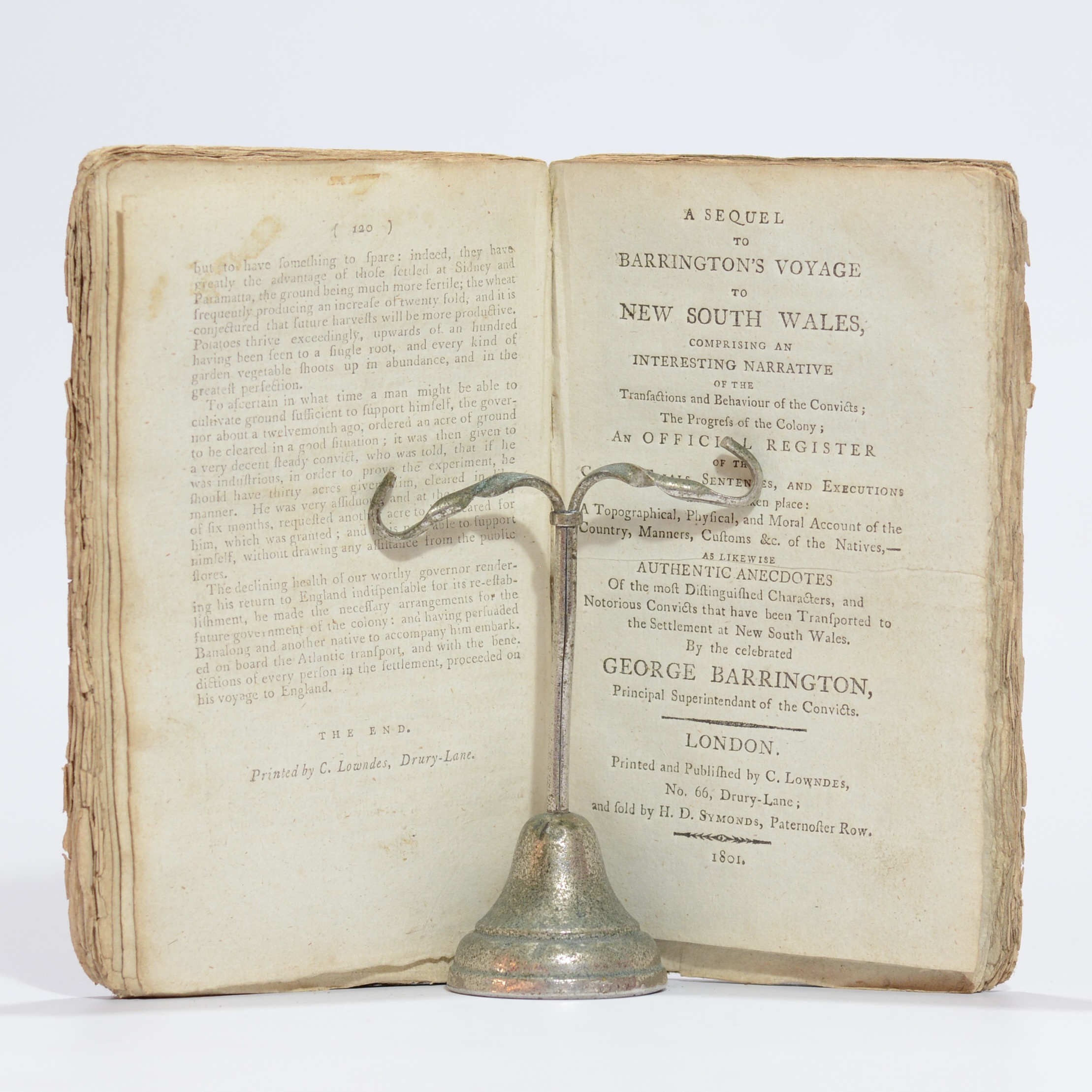 A Voyage to Botany Bay. (Sequel to Barrington's Voyage to New South Wales...) - Barrington, George - Image 4