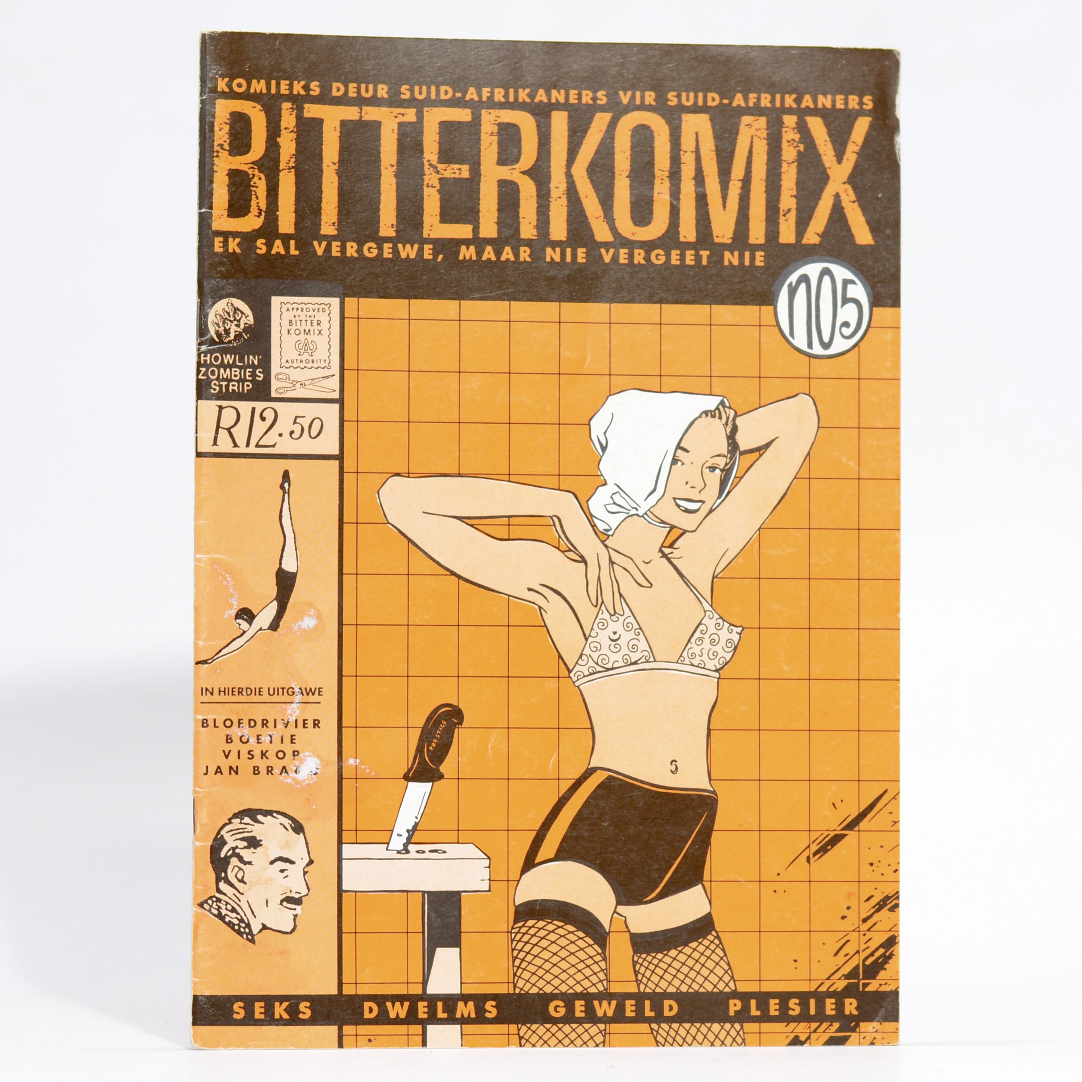 Bitterkomix number 5. - Kannemeyer, Anton and Botes, Conrad