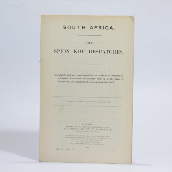 The Spion Kop Despatches -