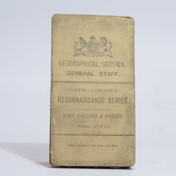 Cape Colony Reconnaissance Series. Port Nolloth & O'Okiep. Sheet: 127-K & L -