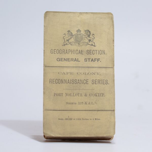Cape Colony Reconnaissance Series. Port Nolloth & O'Okiep. Sheet: 127-K & L -