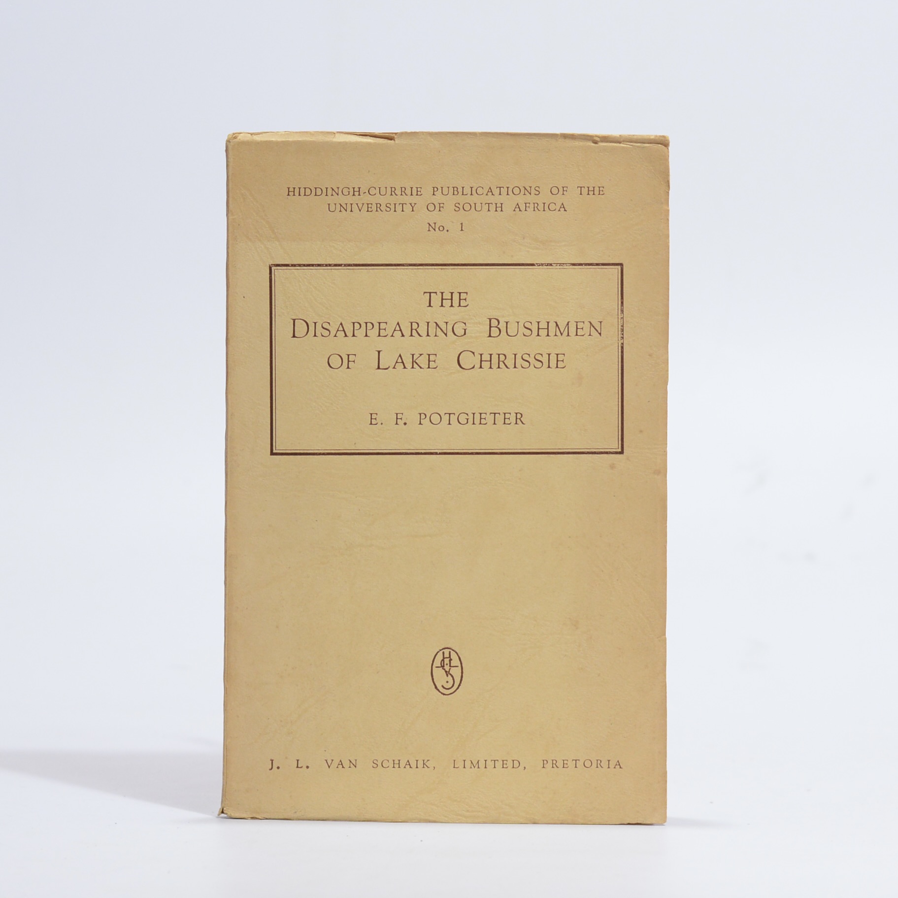 The Disappearing Bushmen of Lake Chrissie. A Preliminary Survey - Potgieter, E F. Ziervogel, D (Language notes)