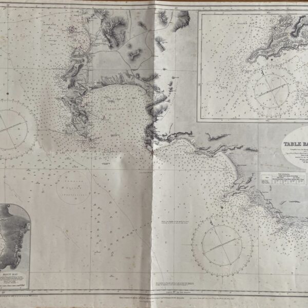 Chart of Table Bay to Cape Agulhas. -