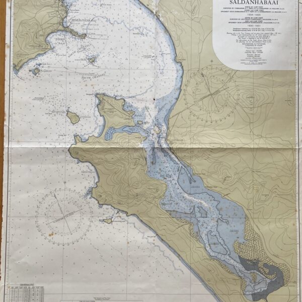 Chart of Saldanha Bay -