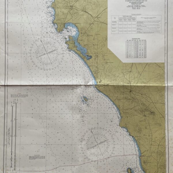 Chart of Cape Columbine to Table Bay -