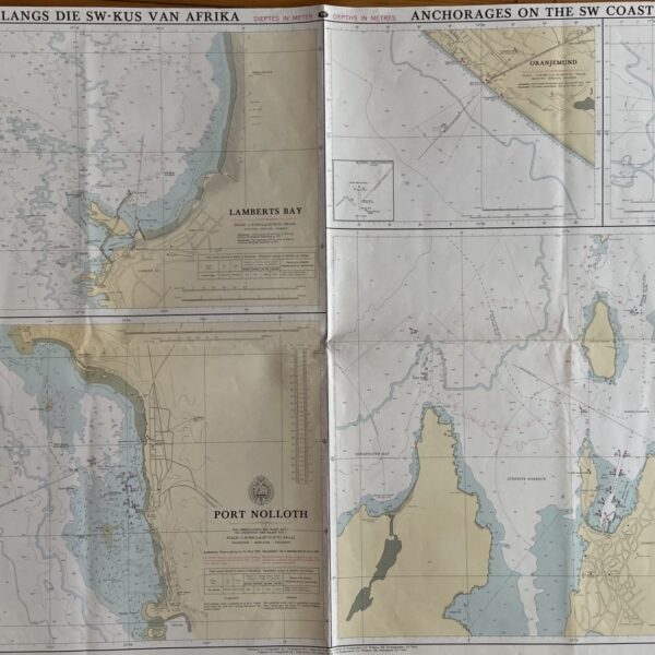 Anchorages on the South West Coast of Africa -