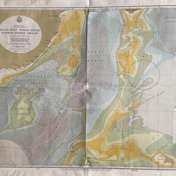 Chart of South West Indian Ocean. -