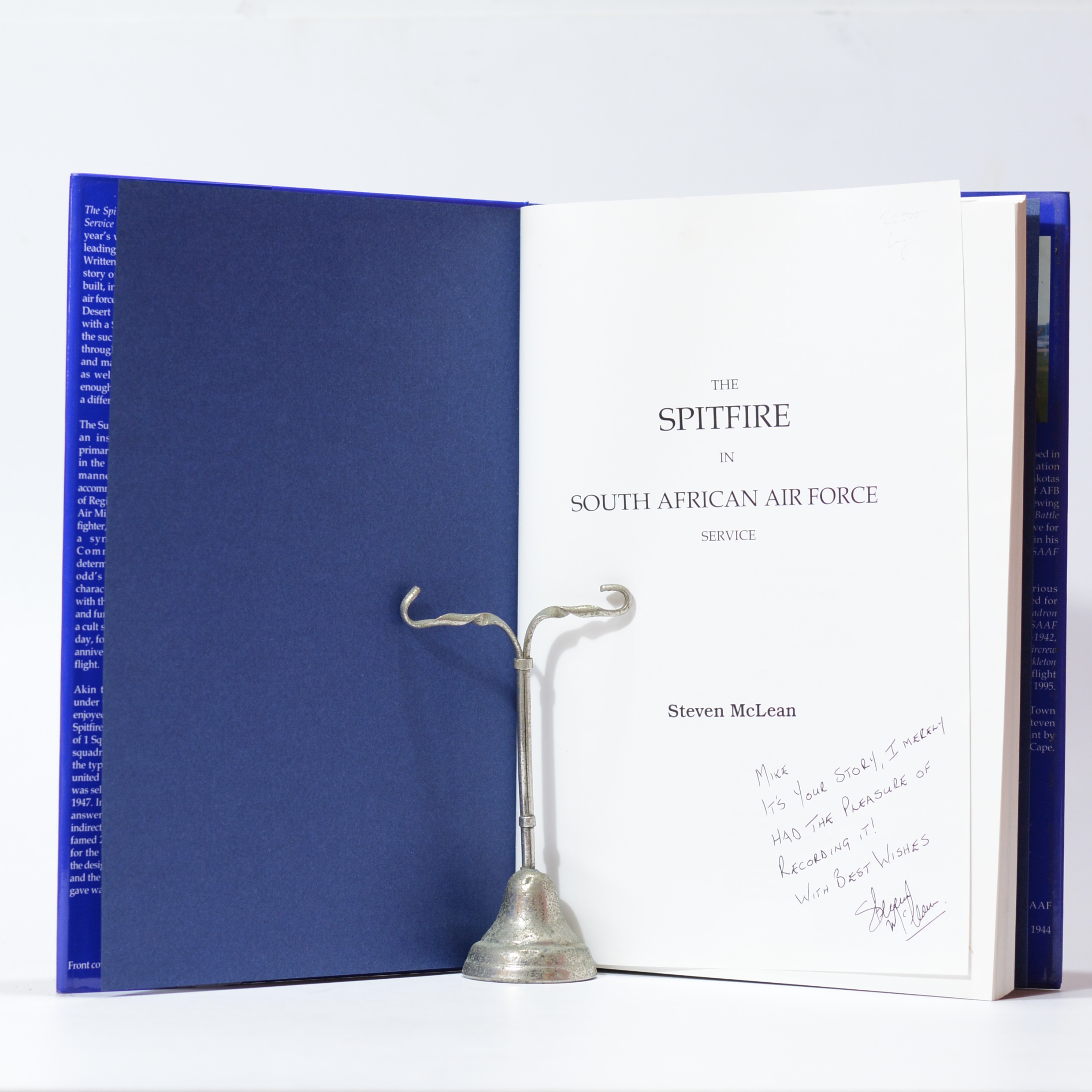 The Spitfire in South African Air Force Service (Signed) - McLean, Steven - Image 2