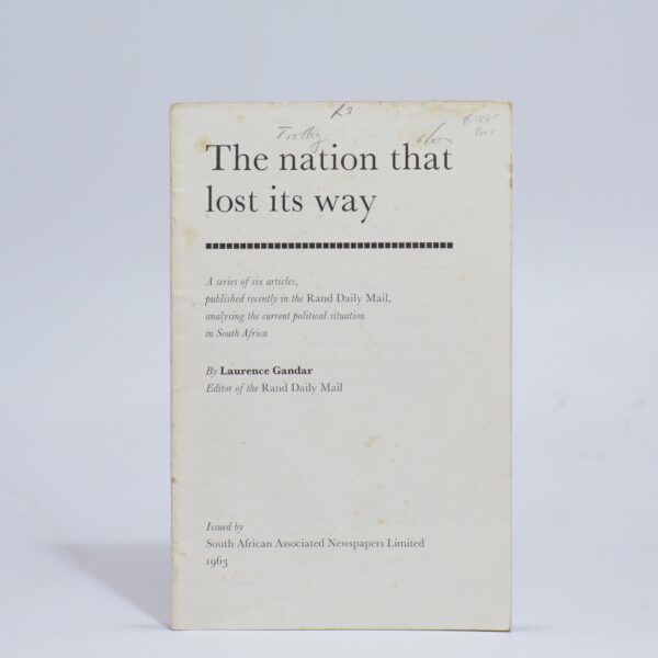 The Nation That Lost Its Way - Gandar, Laurence