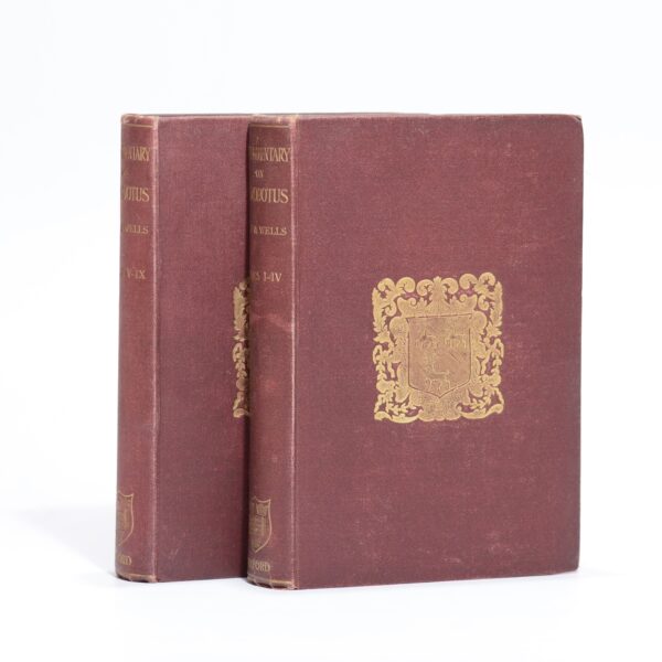 A Commentary on Herodotus (2 Vols) - How, W.W & Wells, J.