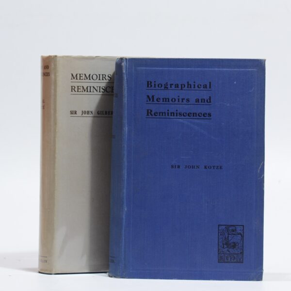 Biographical Memoirs and Reminiscences. (2 Vols) - Kotze, Sir John