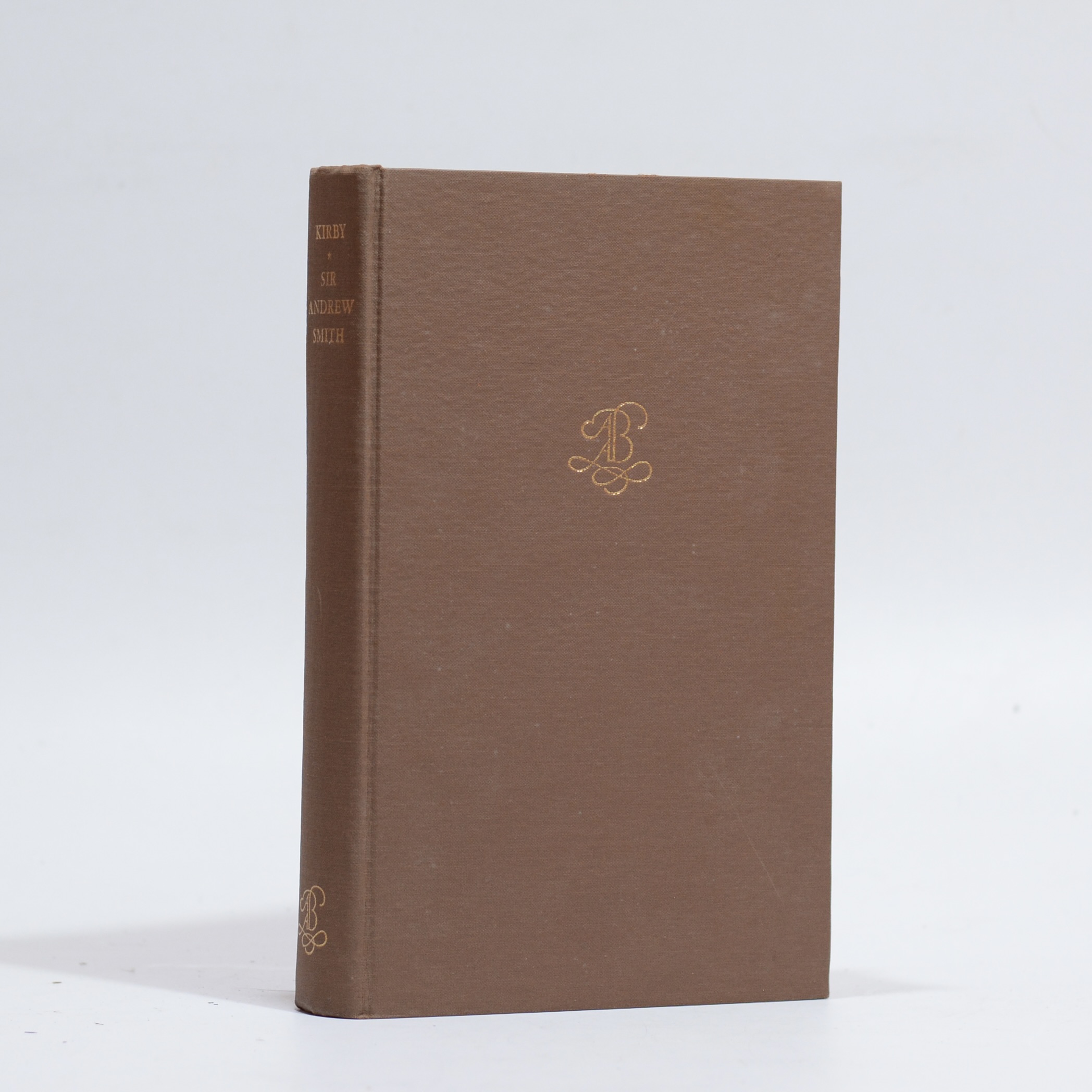 Sir Andrew Smith. His Life, Letters and Works - Kirby, Percival R