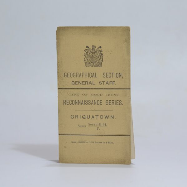 Map of Griquatown - for Official use only - Hopkins, Captain R.B.