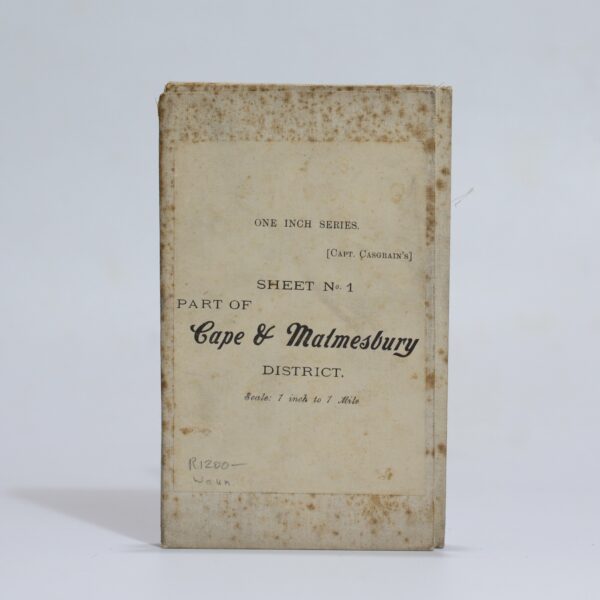 Map of the Malmesbury District. Sheet 1 of the One Inch Series. - Casgrain, Capt.