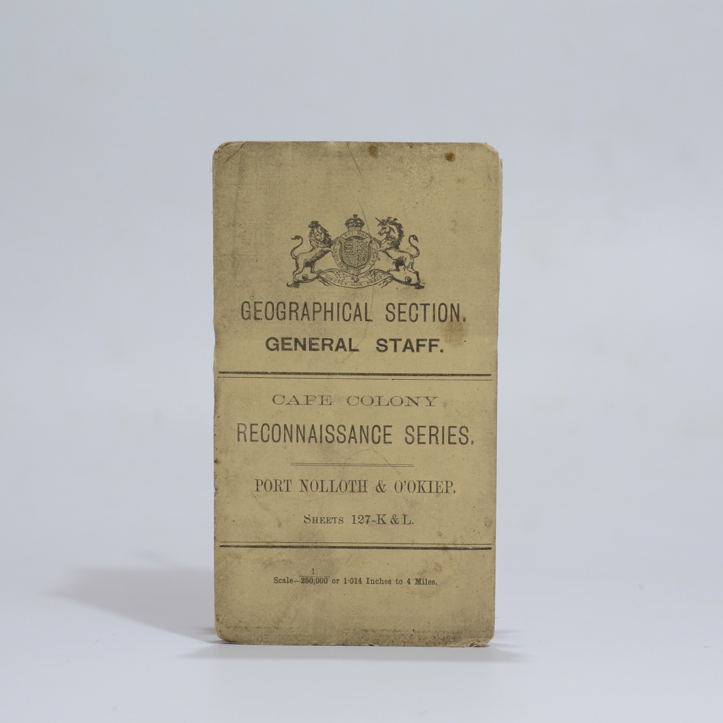 Cape Colony Reconnaissance Series. Port Nolloth & O'Okiep. Sheet: 127-K & L -