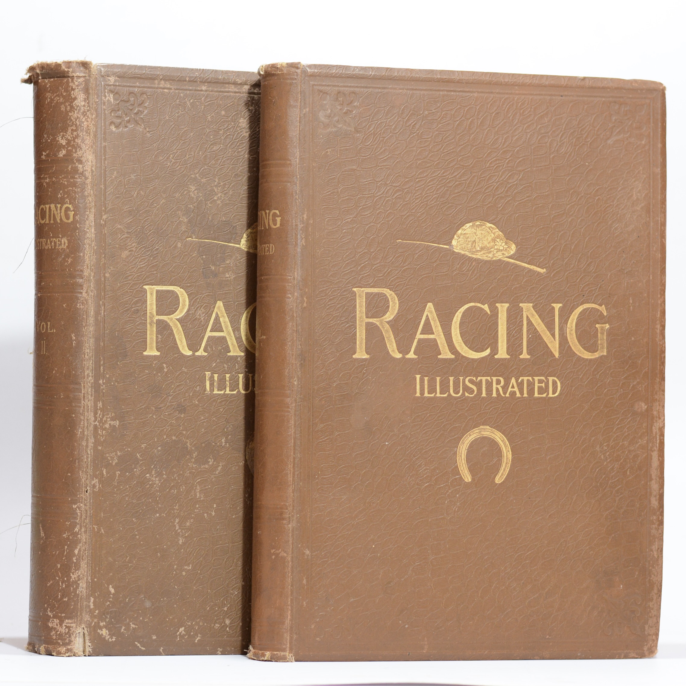 Racing Illustrated. Vols II and III. With Sire Abe Bailey -