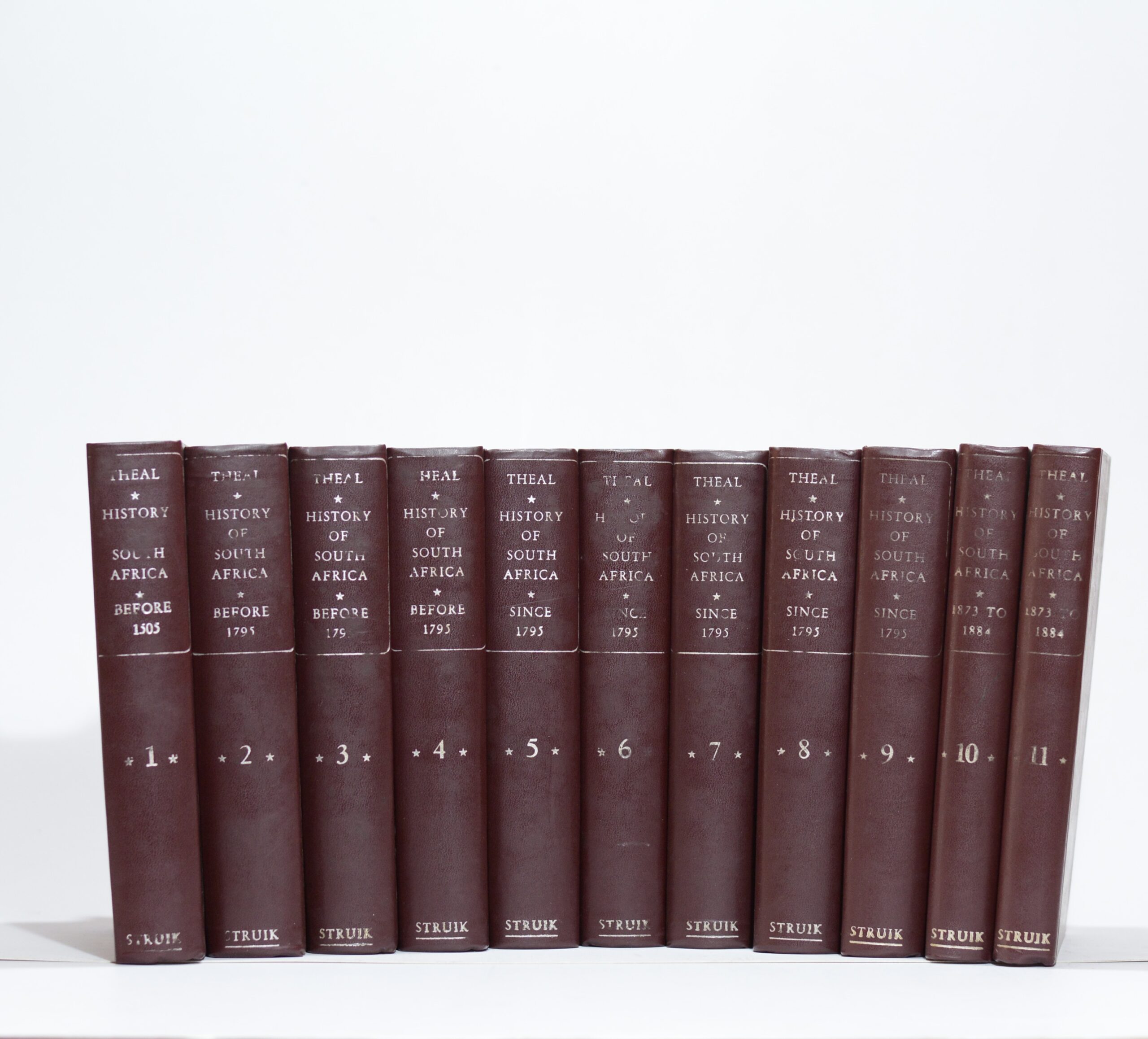 History of South Africa. 11 Volumes - Theal, George McCall