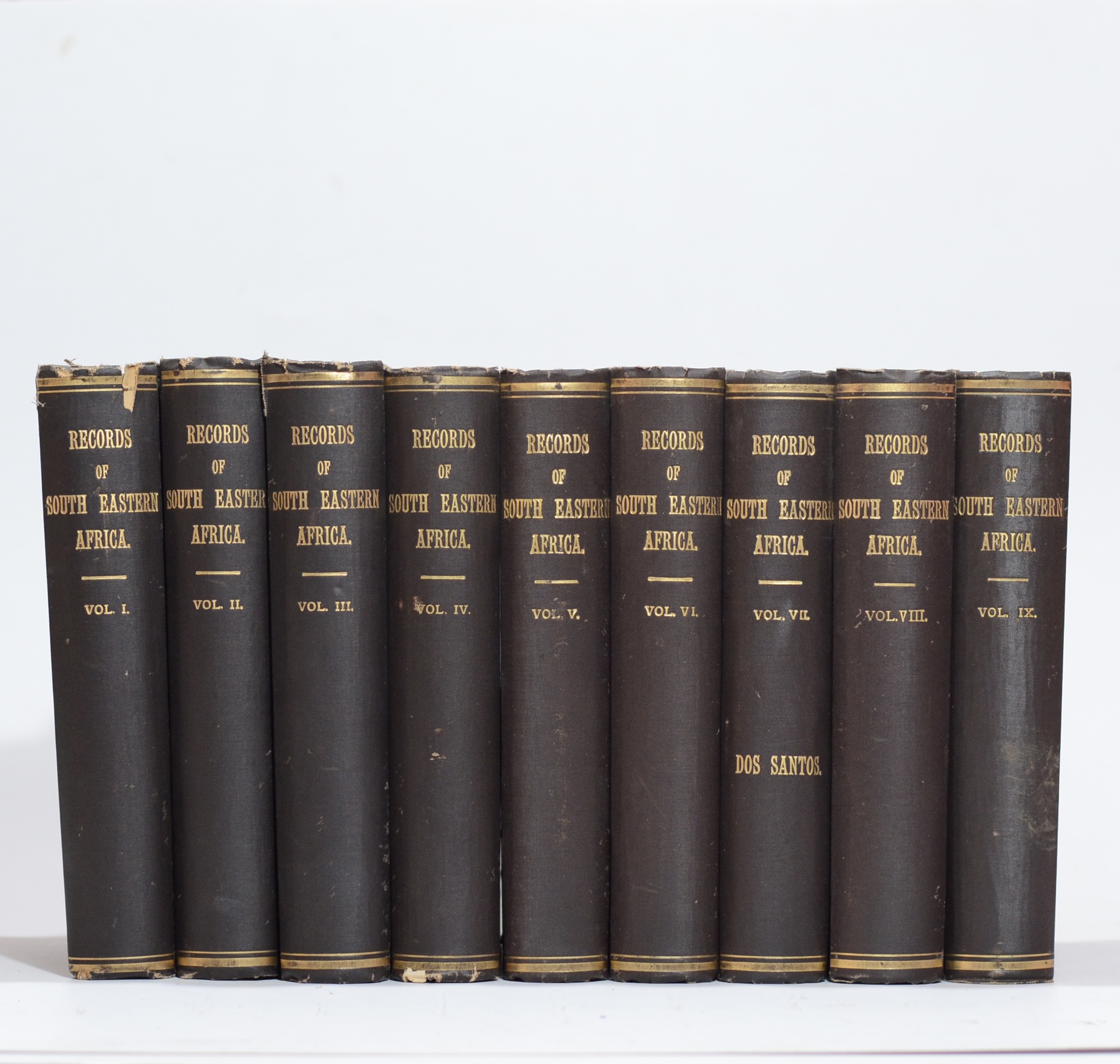 Records of South-Eastern Africa. Nine Volumes - Theal, George McCall