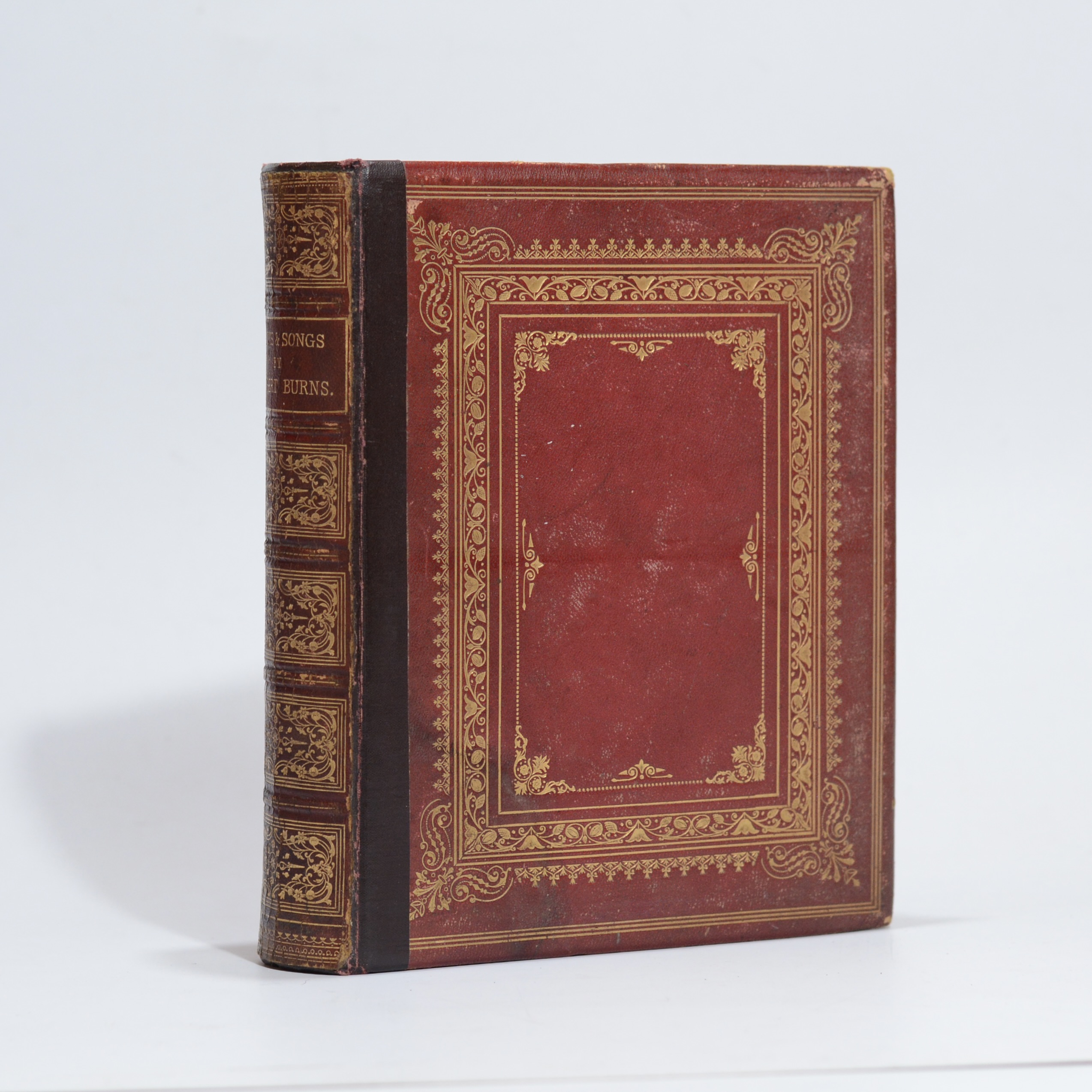 Poems and Songs of Robert Burns. Illustrated by About One Hundred Engravings by Birket Foster Harrison Weir etc. - Burns, Robert