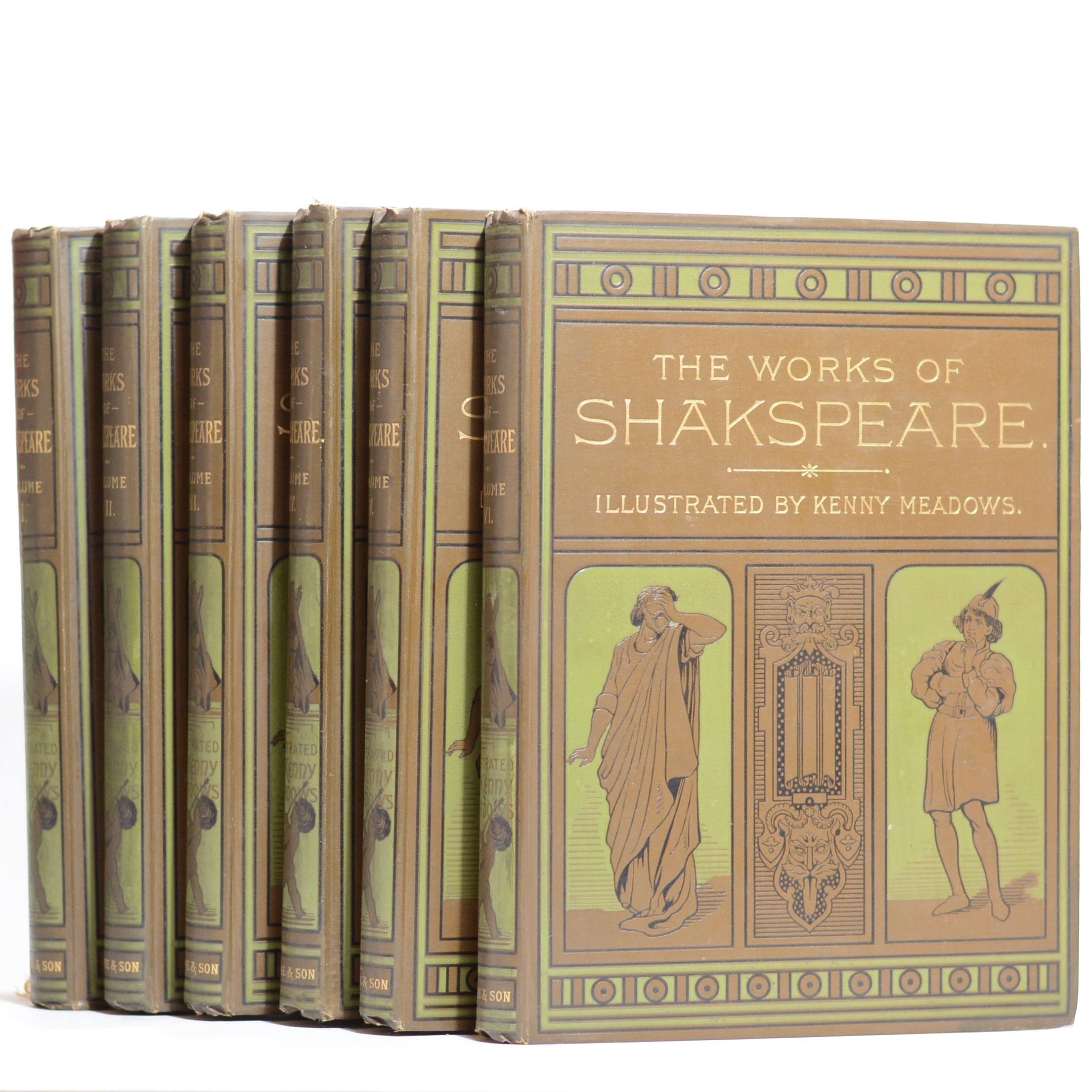 The Works of Shakespeare (6 volumes) - Shakespeare, William