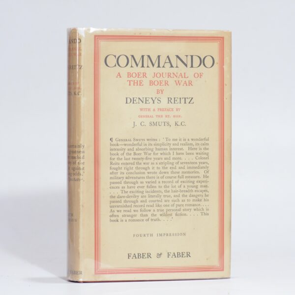 Commando. A Boer Journal of the Boer War. - Deneys Reitz