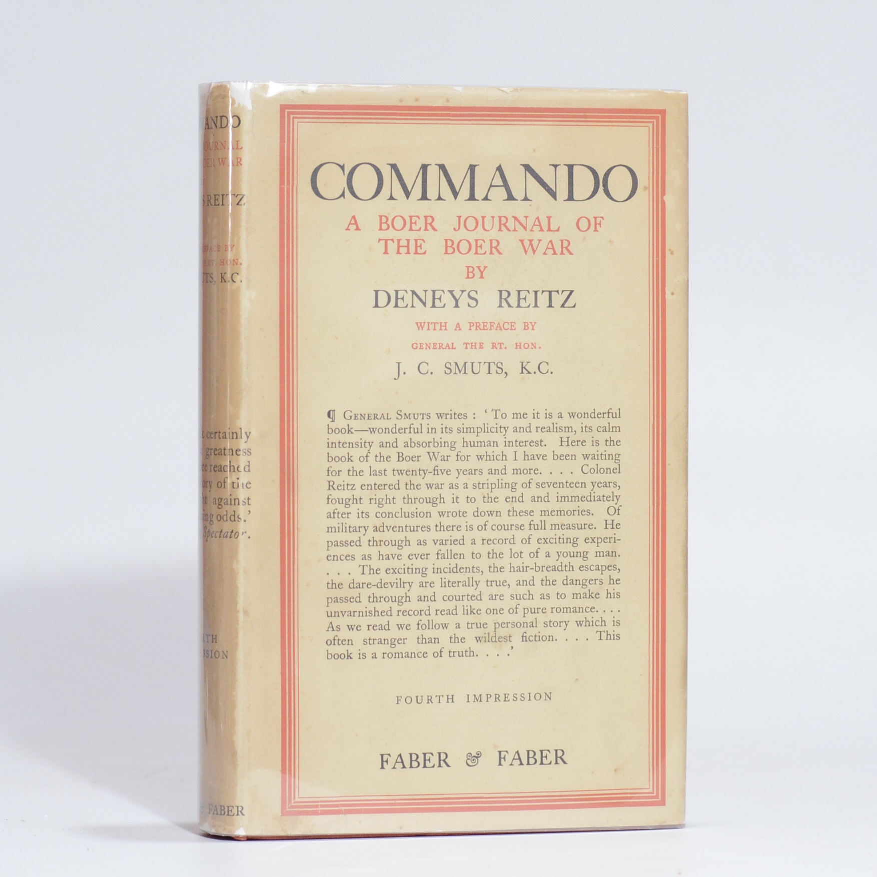 Commando. A Boer Journal of the Boer War. - Deneys Reitz