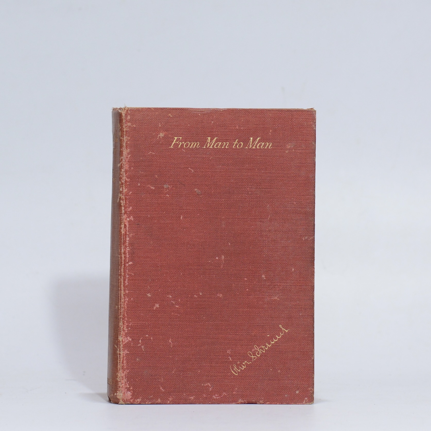 From Man to Man - Schreiner, Olive
